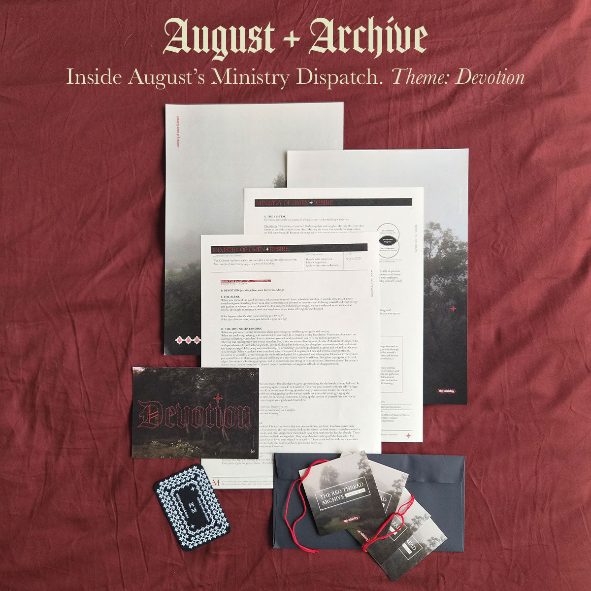 August 2026: Catch Up Mail Archive